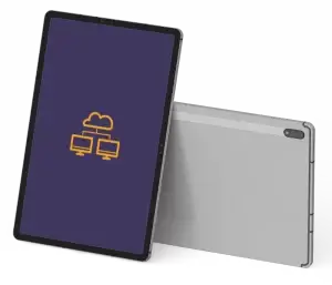 tablet mobile grey