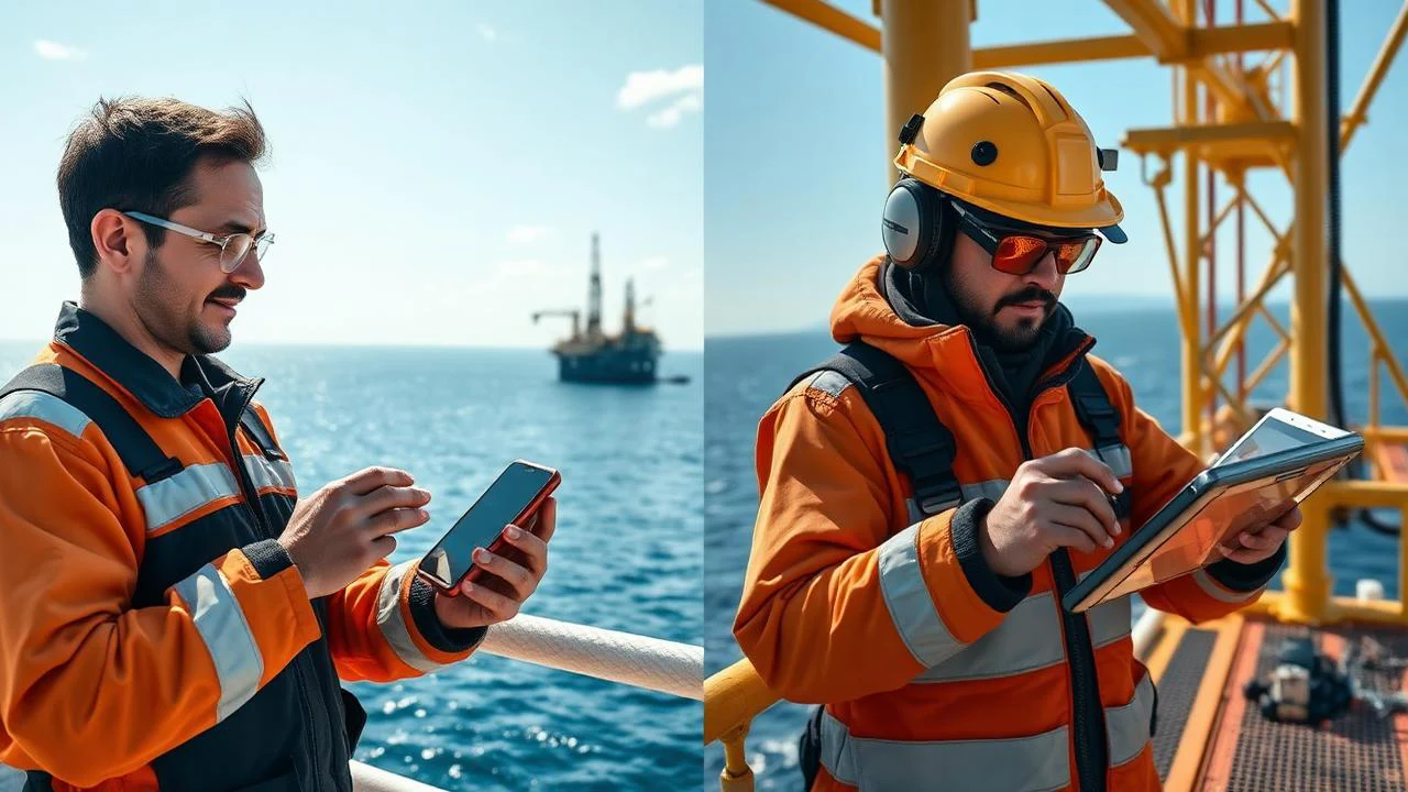 field eagle tablet offshore platform