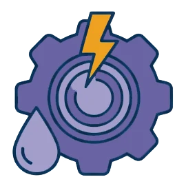 wind turbine inspection gearbox icon