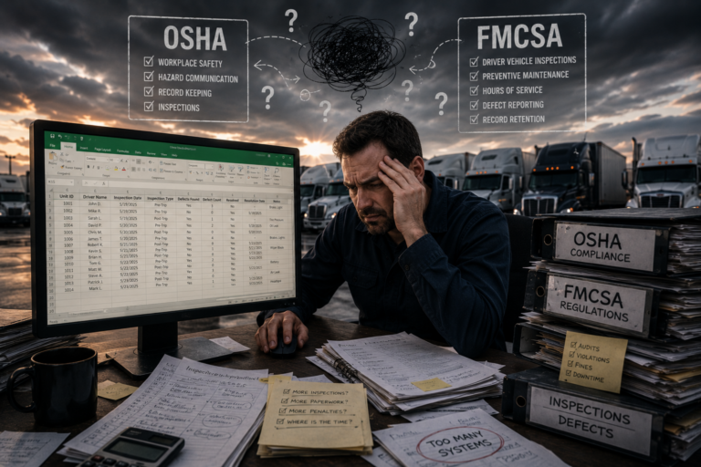 Fleet Inspection Software for Transportation Companies: Stay DOT Compliant Without the Paperwork