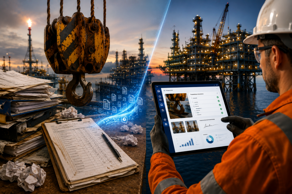 How to Digitize Hoisting Tool Inspections and Eliminate Paper in Oil & Gas Operations
