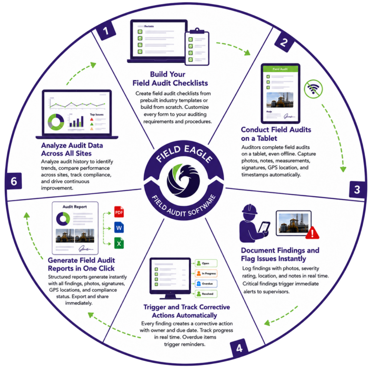 How Field Eagle Field Audit Software Works