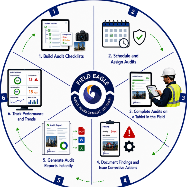 How Field Eagle Safety Inspection Software Works​