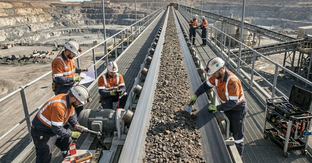 Conveyor Belt Failure Prevention: Predictive Maintenance for Mining Operations