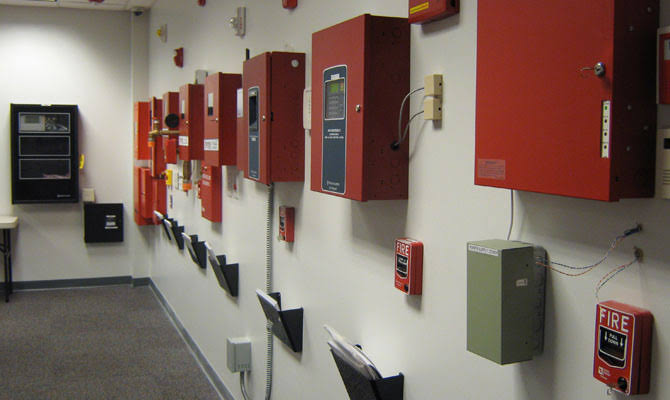 Fire alarm system testing