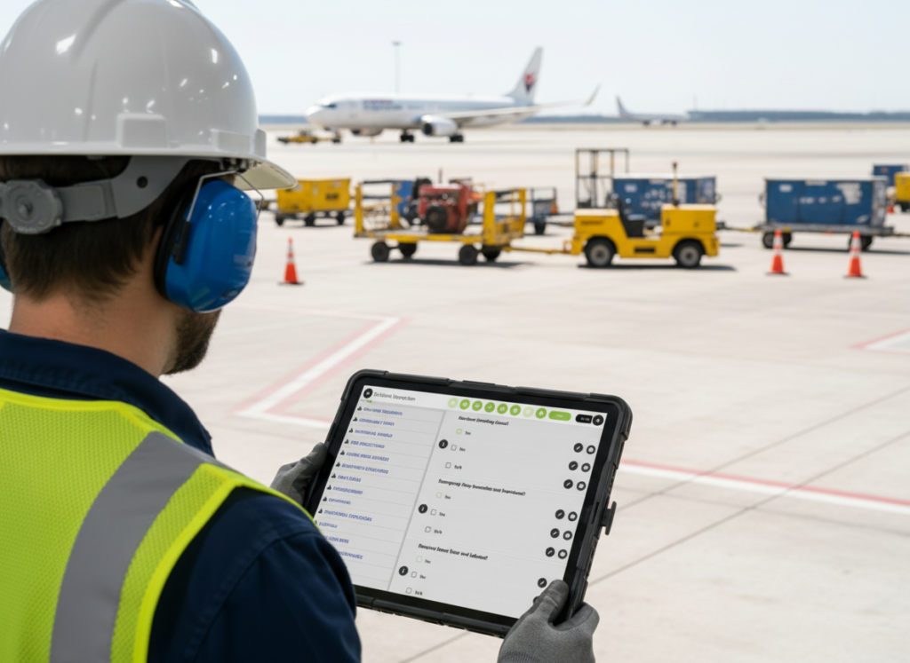 Airport Ground Operations and Vehicle Audit Software​