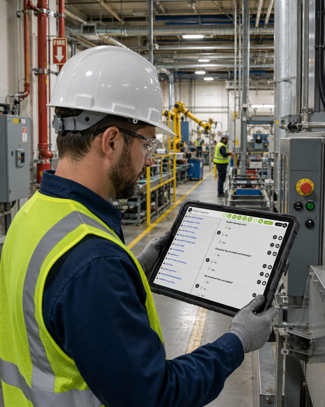 Inspection software for Manufacturing & Facilities