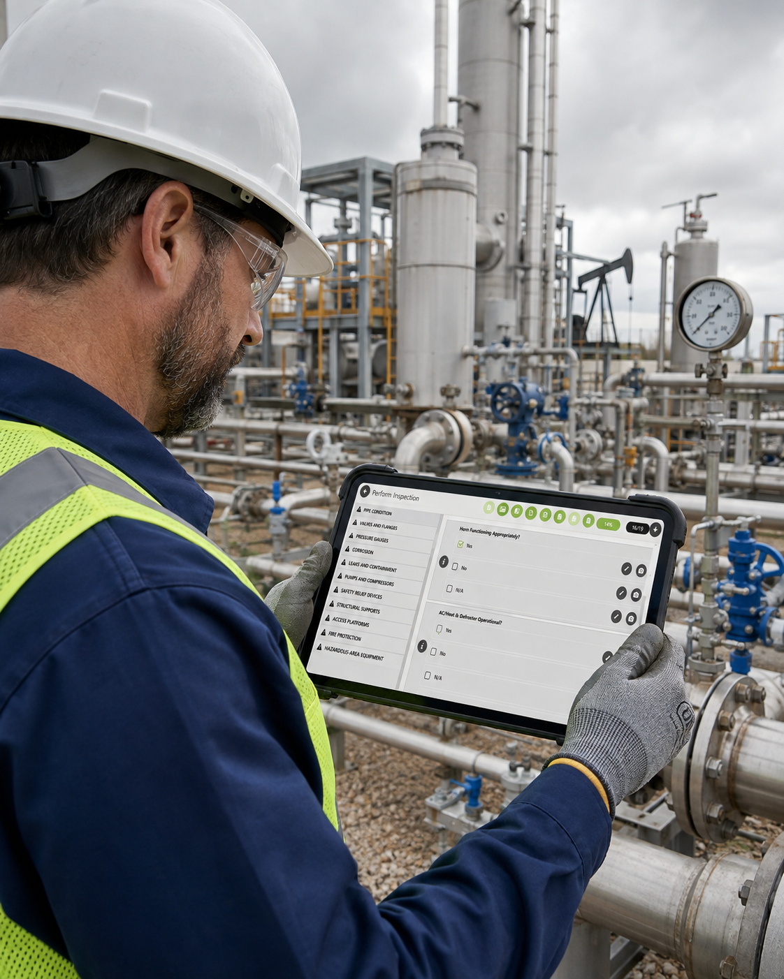 Inspection software for Oil & Gas