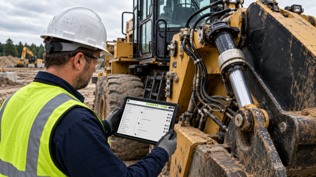 Heavy Equipment inspection software
