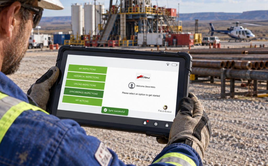 Low connectivity Inspection sync